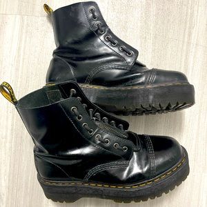 Dr Martens Sinclair Zipper Platform Boots UK9/US11
